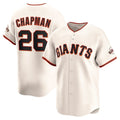 San Francisco Giants #26 Matt Chapman Cream Jermy Home Limited Player Jersey