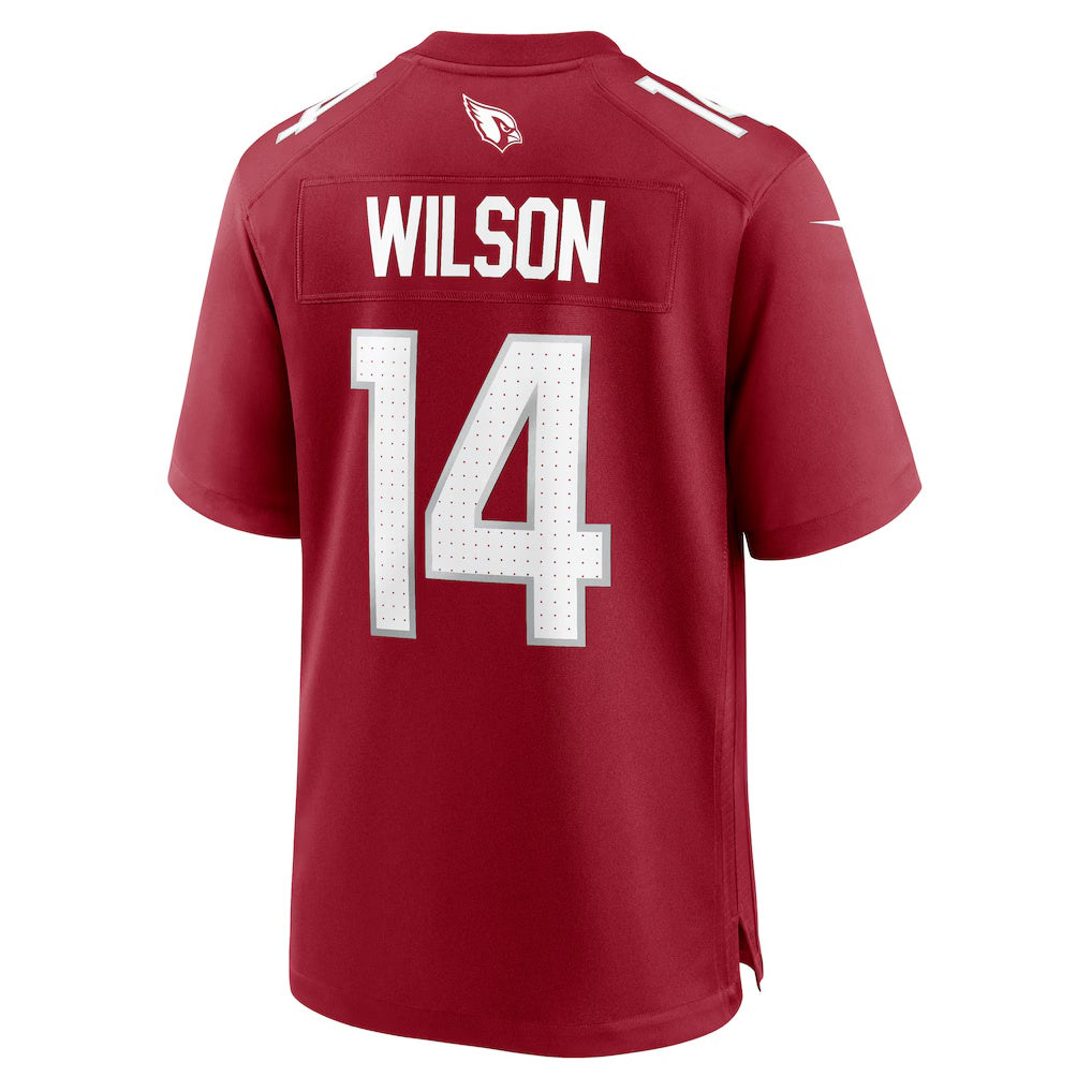 A.Cardinals #14 Michael Wilson Cardinal Jermy Team Game Jersey