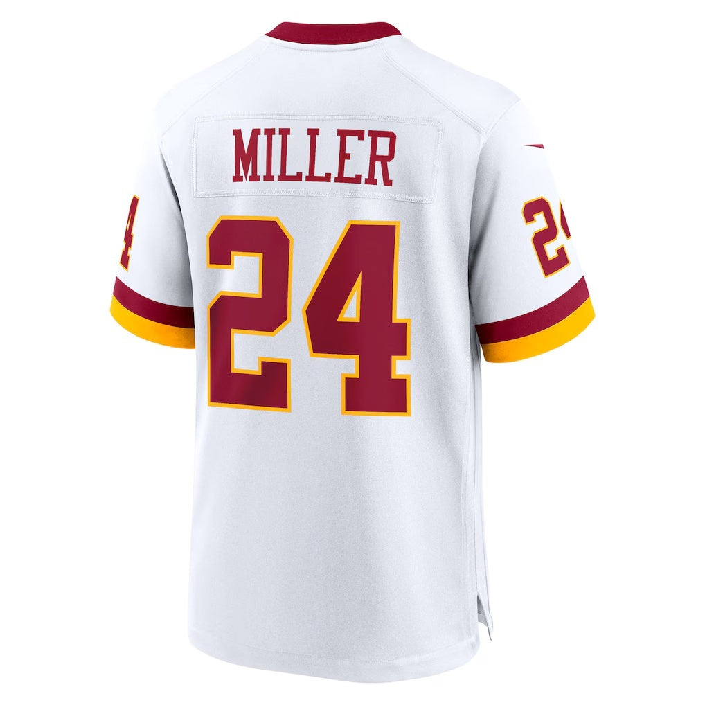 W.Commanders #24 Von Miller White Jermy Game Jersey