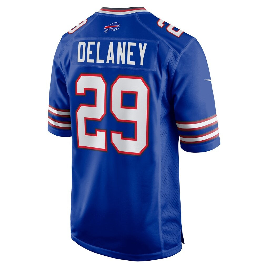 B.Bills #29 Dee Delaney Royal Jermy Game Jersey