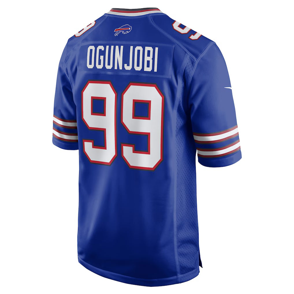 B.Bills #99 Larry Ogunjobi Royal Jermy Team Game Jersey