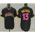 San Diego Padres #13 Manny Machado Black Jermy 20th Anniversary Cool Base Stitched Jersey