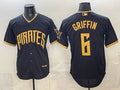 Pittsburgh Pirates #6 Konnor Griffin Black Jermy 2026 City Connect Stadium Stitched Jersey