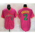 San Diego Padres #2 Xander Bogaerts Pink Jermy Player Number Fashion Jersey