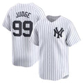 New York Yankees #99 Aaron Judge White Jermy Home Limited Player Jerseys