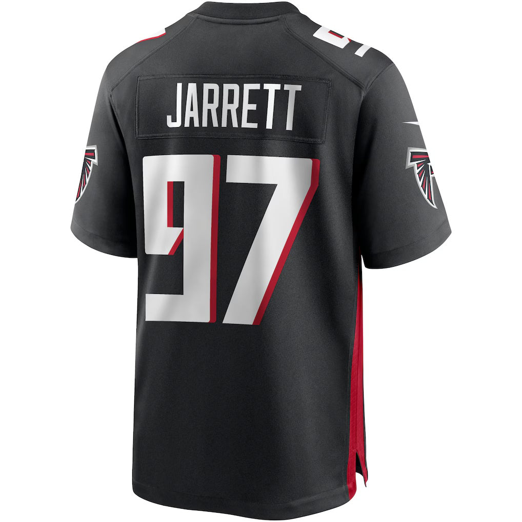 A.Falcons #97 Grady Jarrett Black Jermy Game Player Jersey