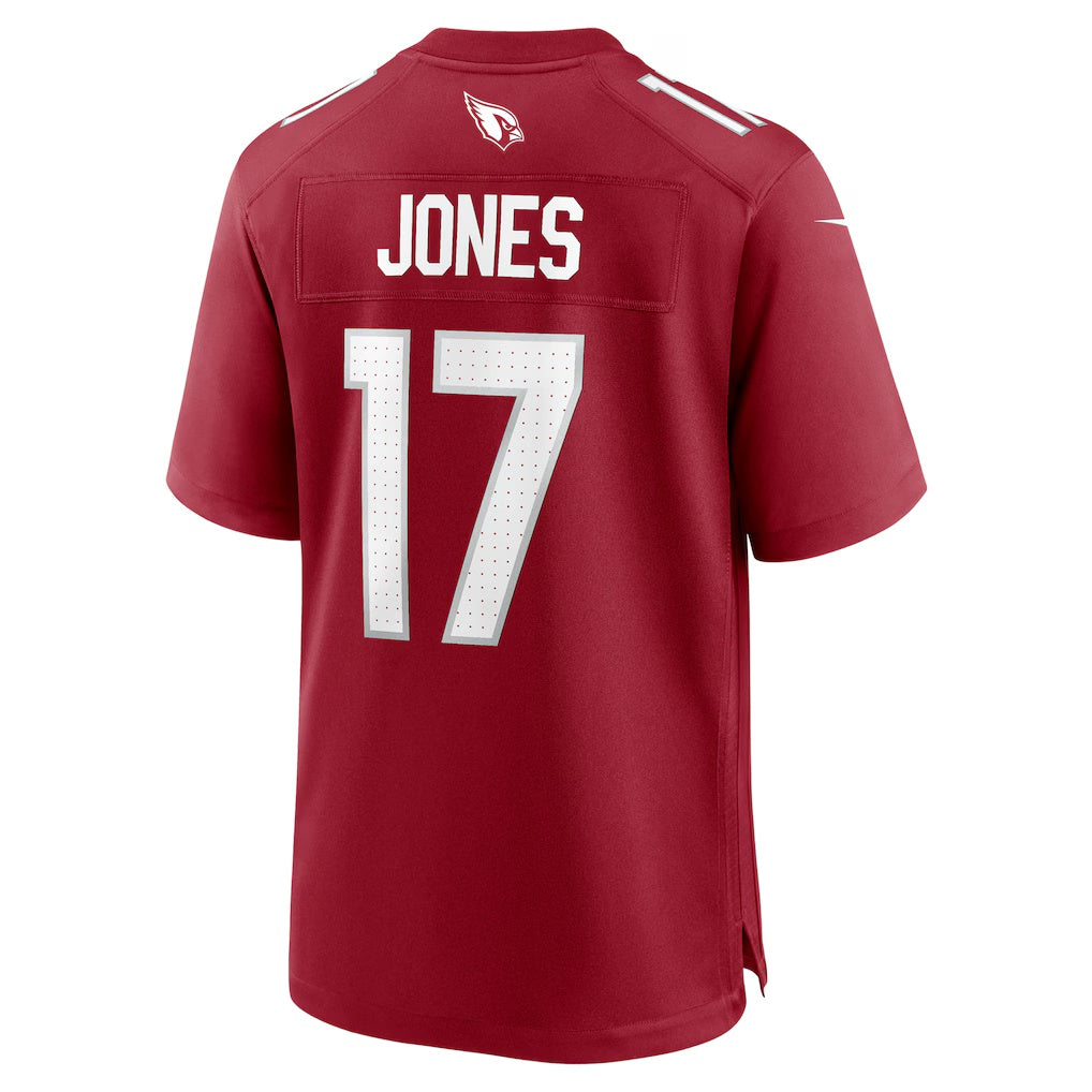 A.Cardinals #17 Zay Jones Cardinal Jermy Team Game Jersey