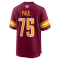 W.Commanders #75 Chris Paul Burgundy Jermy Player Game Jersey
