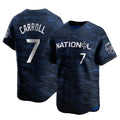 Arizona Diamondbacks #7 Corbin Carroll Player Royal Jermy Limited National League Game All-Star Stitched Jerseys