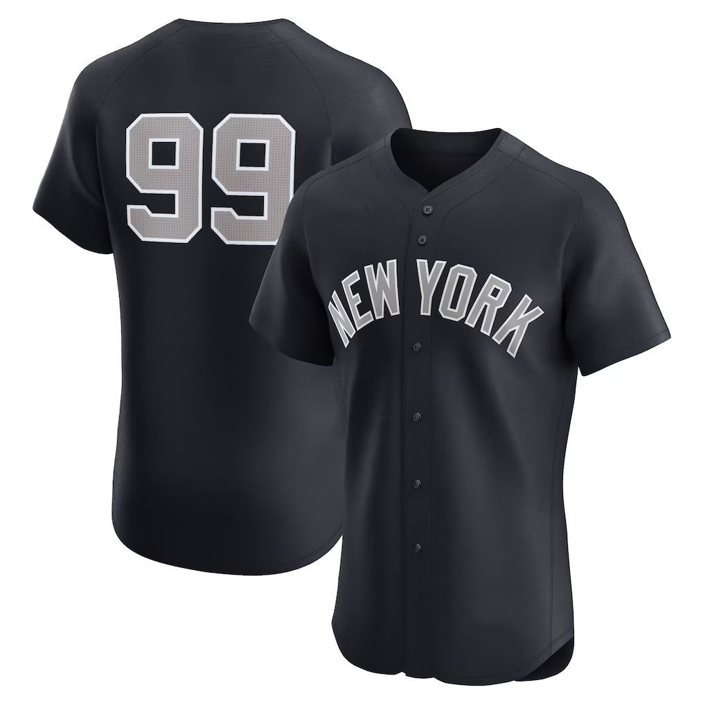 New York Yankees #99 Aaron Judge Navy Jermy Alternate 1 Elite Player Jersey