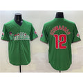 Philadelphia Phillies #12 Kyle Schwarber Green Jermy Phanatic Limited Stitched Jersey