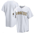 Arizona Diamondbacks Blank White Jermy 2022 All-Star Cool Base Stitched Jersey