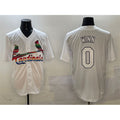 St. Louis Cardinals #0 Masyn Winn White Jermy Cool Base Stitched Jersey