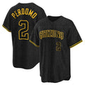 Arizona Diamondbacks #2 Geraldo Perdomo Player Black Jermy Snake Skin City Home Game Stitched Jerseys
