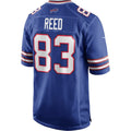 B.Bills #83 Andre Reed Royal Jermy Game Retired Player Jersey