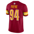 W.Commanders #94 Daron Payne Burgundy Jermy Vapor F.U.S.E. Limited Jersey