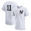 New York Yankees #11 Anthony Volpe White Jermy Home Elite Jersey