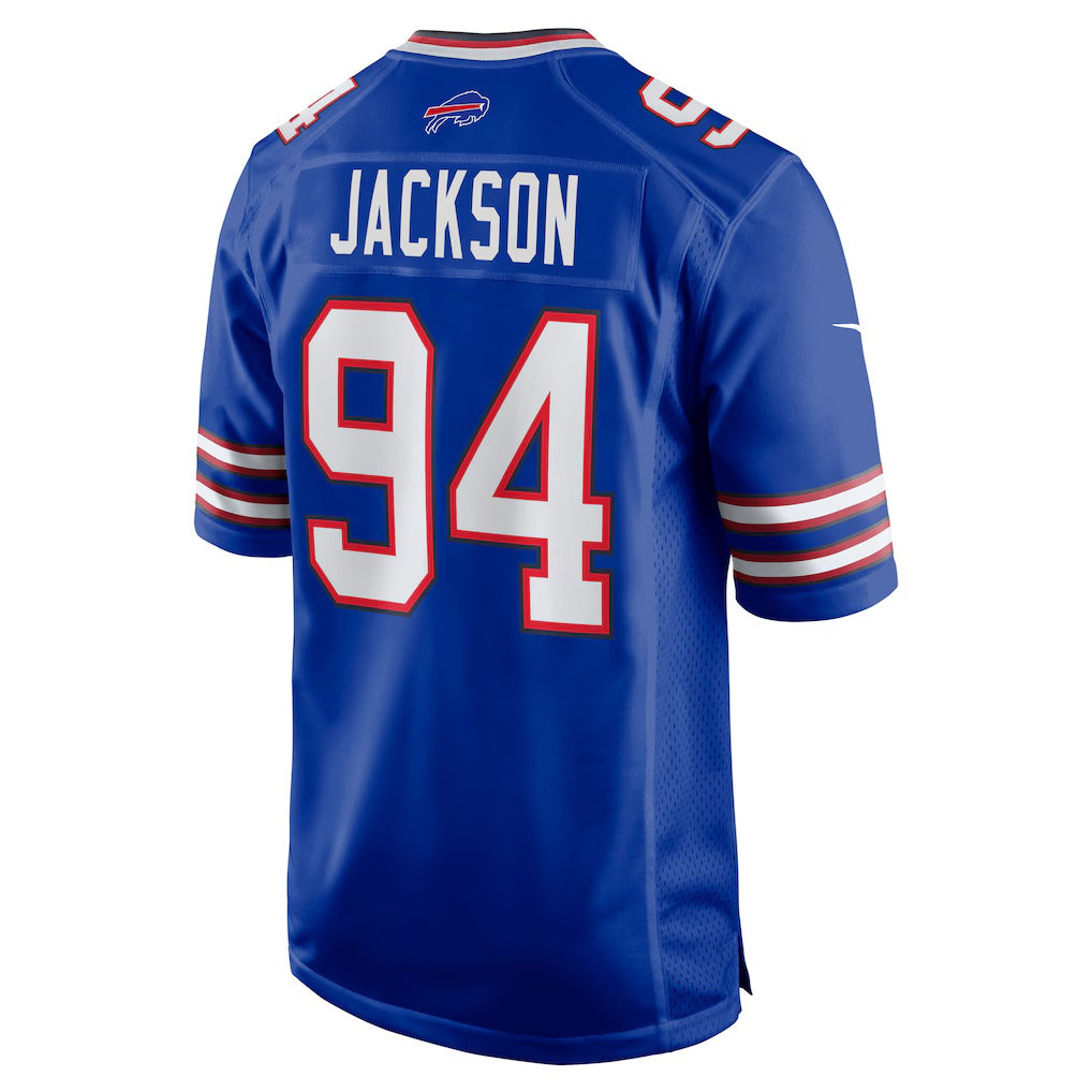 B.Bills #94 Landon Jackson Royal Jermy Team Game Jersey