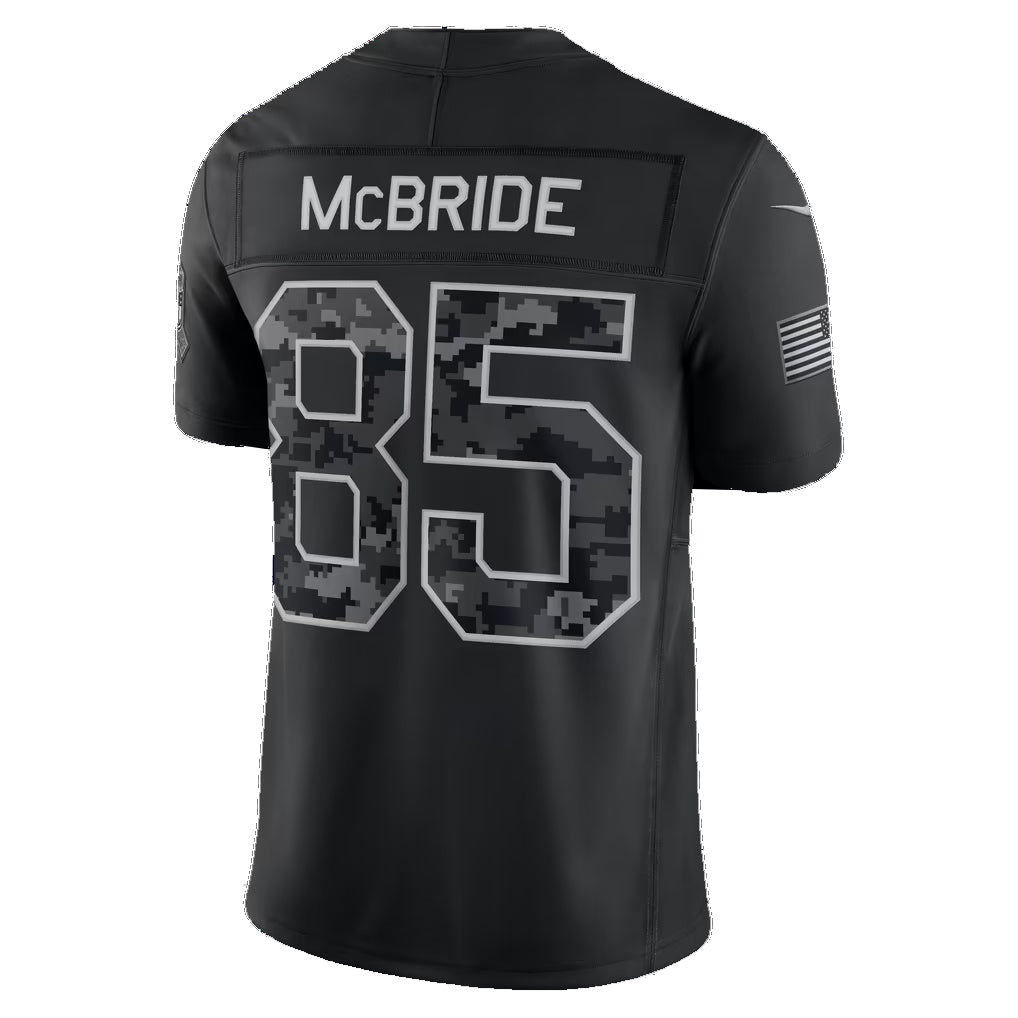 A.Cardinals #85 Trey McBride Black 2026 Salute to Service Stitched Limited Football jersey Jermy