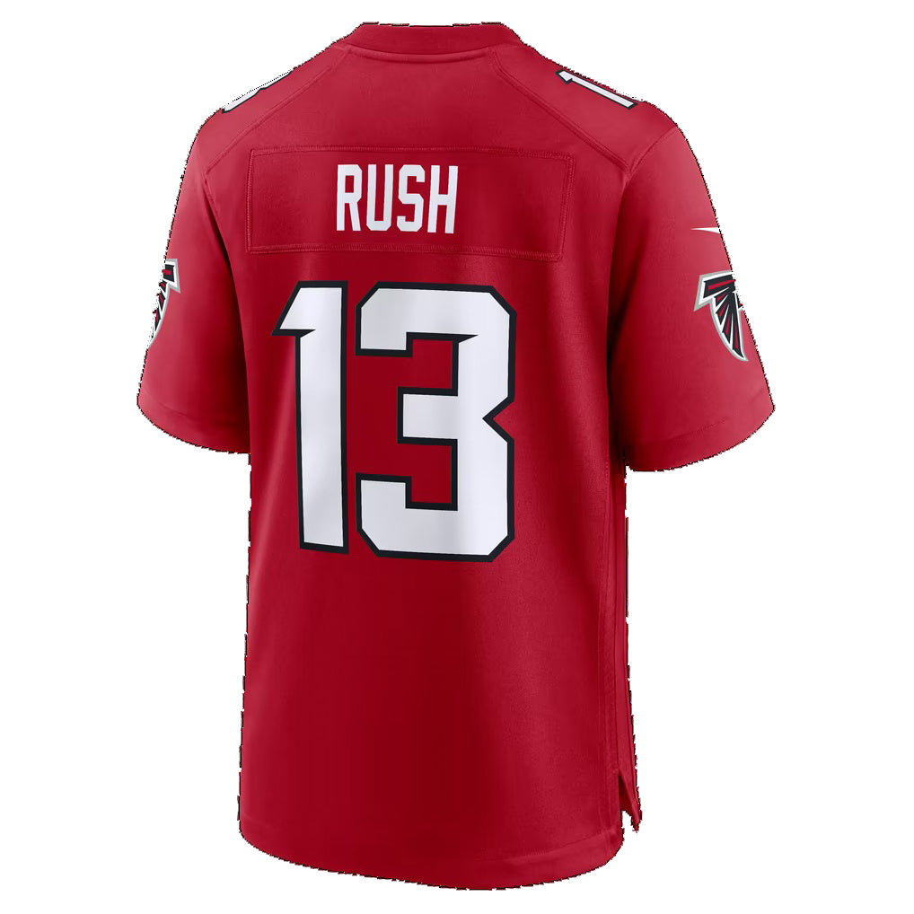A.Falcons #13 Cooper Rush Red Team Game Football jersey Jermy