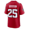 A.Falcons #25 Tyler Goodson Red Team Game Football jersey Jermy