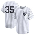 New York Yankees #35 Cody Bellinger White Jermy 2024 Home Limited Stitched Jersey
