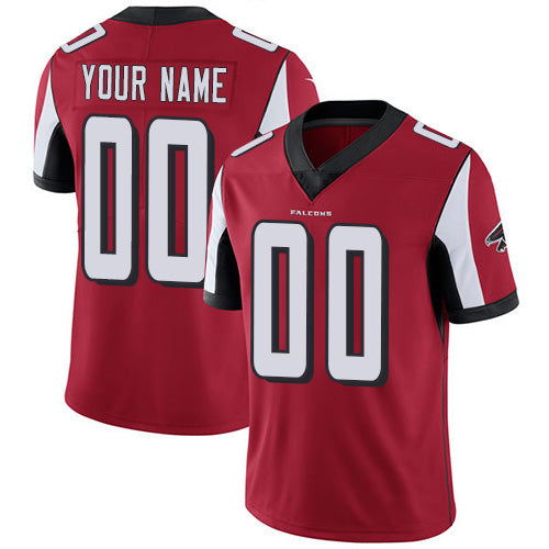 Custom A.Falcons Home Red Jermy Vapor Untouchable Limited Jersey