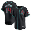 Arizona Diamondbacks #14 Gabriel Moreno Player Black Jermy Limited Home Game Stitched Jerseys