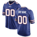 Custom B.Bills Royal Jermy Game Jersey