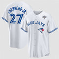 Toronto Blue Jays #27 Vladimir Guerrero Jr. White Jermy 2025 World Series Home Cool Base Stitched Jersey