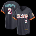 San Diego Padres #2 Xander Bogaerts Obsidian Jermy 2026 City Connect Stadium Jersey