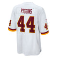 W.Football Team #44 John Riggins White Jermy Retired Player Game Jersey
