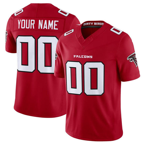 Custom A.Falcons Active Player Red Jermy 2026 New F.U.S.E. Vapor Untouchable Limited Stitched Jersey