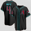 Arizona Diamondbacks #4 Ketel Marte Black Jermy 2024 Cool Base Stitched Jersey