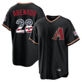 Arizona Diamondbacks #28 Nolan Arenado Player Black Jermy USA 250 Fourth of July Game Home Stitched Jerseys