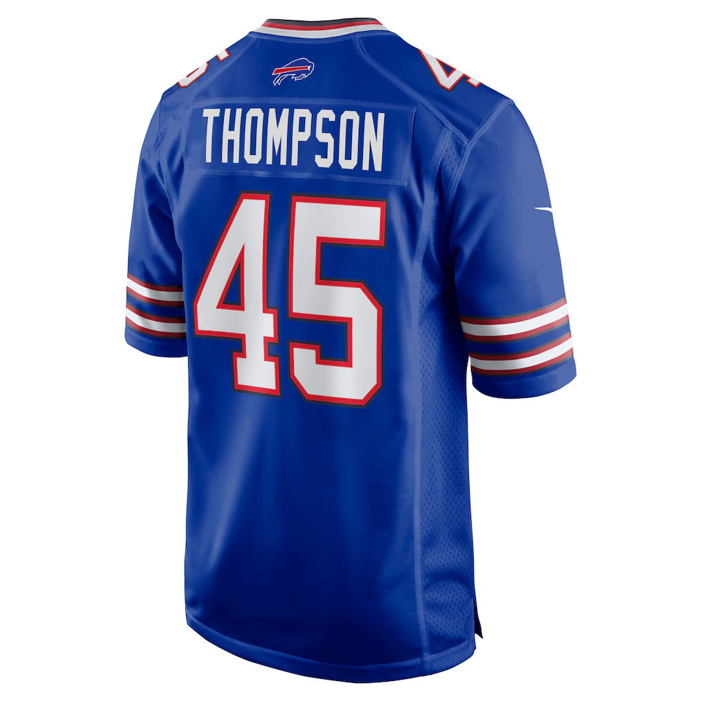 B.Bills #45 Shaq Thompson Royal Jermy Team Game Jersey