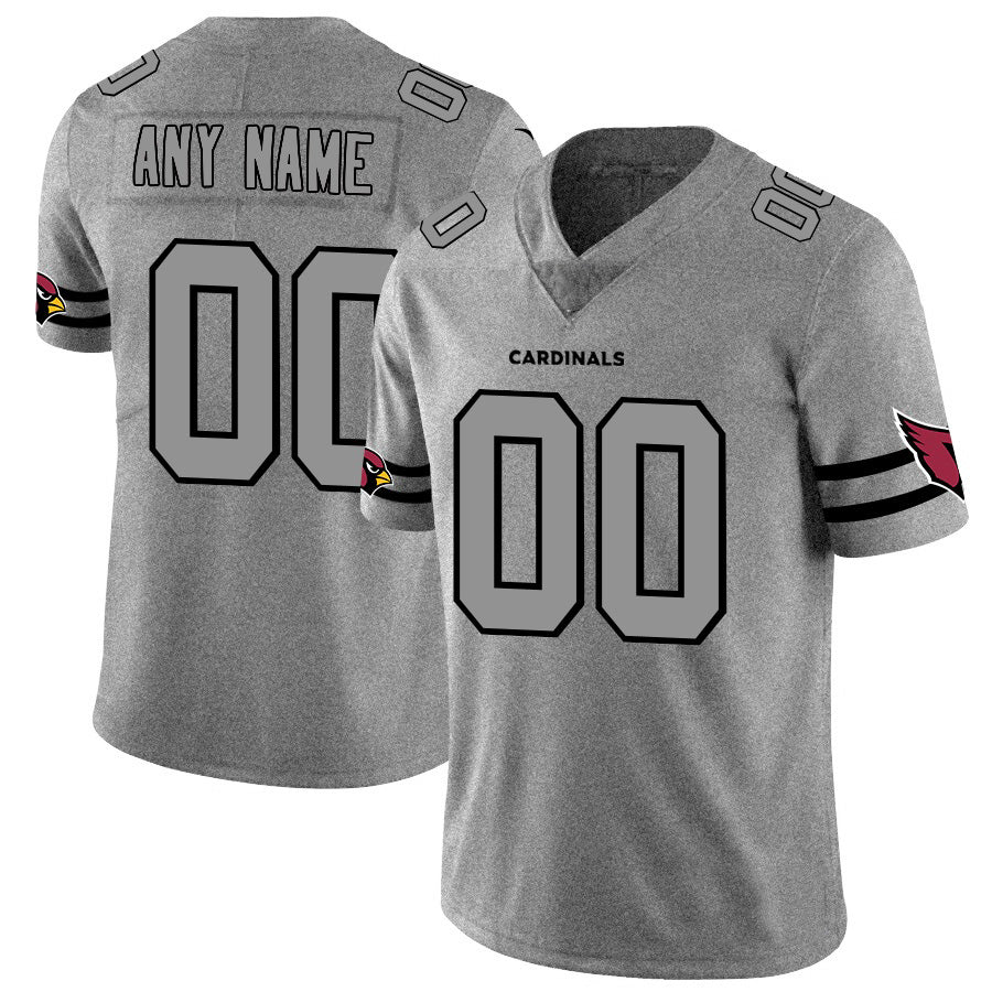 Custom A.Cardinals 2019 Gray Gridiron Gray Jermy Vapor Untouchable Limited Jersey