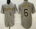Pittsburgh Pirates #6 Konnor Griffin Grey Jermy Limited Jersey