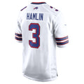 B.Bills #3 Damar Hamlin White Jermy Game Jersey