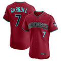 Arizona Diamondbacks #7 Corbin Carroll Player Red Jermy Limited Elite Home Game Stitched Jerseys