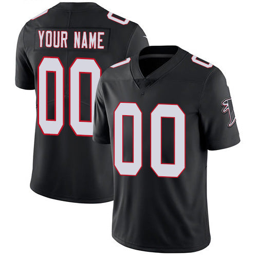 Custom A.Falcons Alternate Black Jermy Vapor Untouchable Limited Jersey