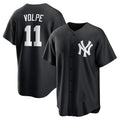 New York Yankees #11 Anthony Volpe Black Jermy Fashion Replica Player Jersey