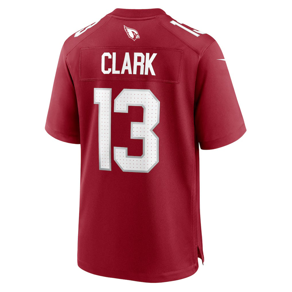 A.Cardinals #13 Kei'Trel Clark Cardinal Jermy Game Jersey