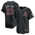Arizona Diamondbacks #23 Zac Gallen Player Black Jermy Limited Home Game Stitched Jerseys