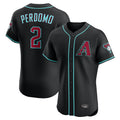Arizona Diamondbacks #2 Geraldo Perdomo Player Black Jermy Limited Elite Home Game Stitched Jerseys