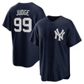 New York Yankees #99 Aaron Judge Navy Jermy 2020 Spring Training Replica Player Jersey