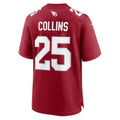 A.Cardinals #25 Zaven Collins Cardinal Jermy Home Game Jersey