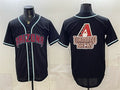 Arizona Diamondbacks Team Big Logo 2026 Fashion Replica Black Jermy Out Stitched Jersey