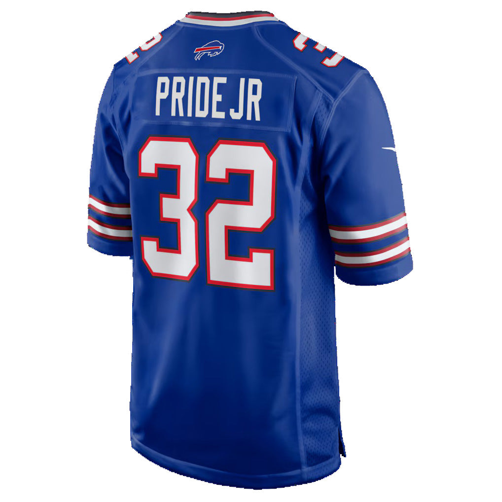 B.Bills #32 Toriano Pride Jr. Royal Jermy Team Game Jersey