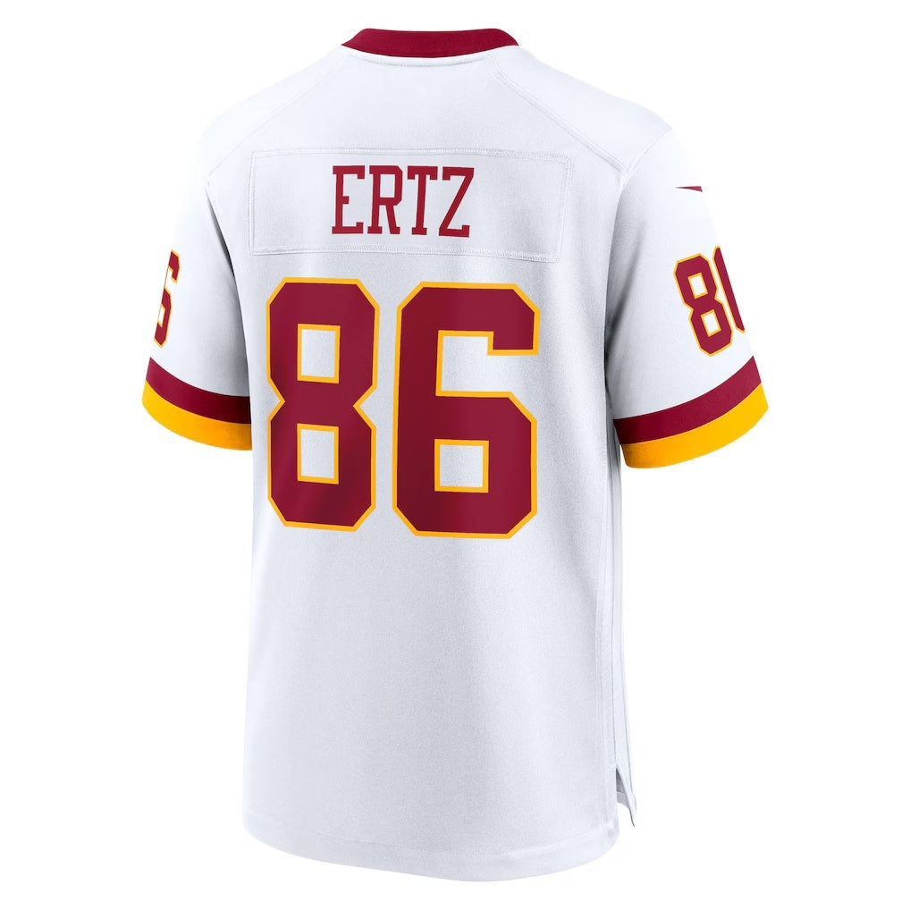 W.Commanders #86 Zach Ertz White Jermy Game Super Bowl Era Jersey